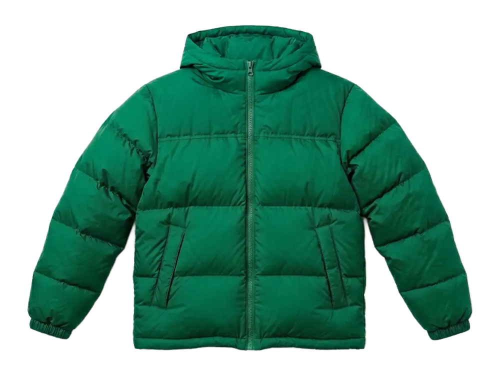Roots down jacket